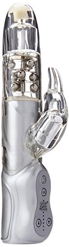 California Exotics Advanced Jack Rabbit Vibrator, 5 Inch, Waterproof, Clear