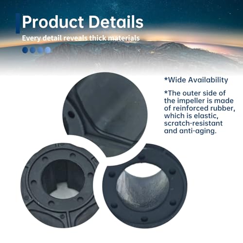 Image of Water Pump Repair Kit for Suzuki DT8C & DT9.9C 2-Stroke Outboards (1988-1997) | Replaces OEM 17400-92D01, 17400-92D00 | Includes Impeller & Gaskets