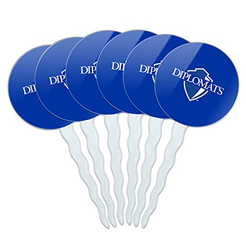 Franklin & Marshall College Primary Logo Cupcake Picks Toppers Decoration