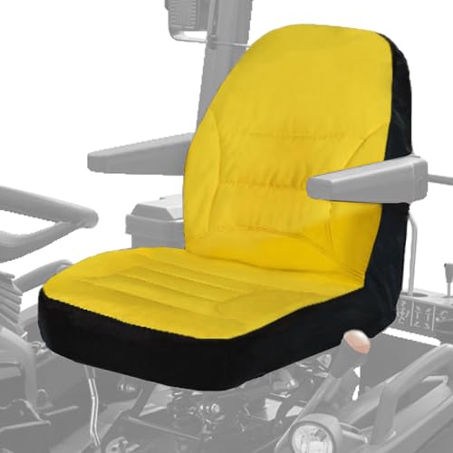 LP68694 Upgrade Compact Utility Tractors Seat Cover Fits for John Deere 1025R & 2025R Tractor | Oxford 300D Fabric Comfortable Cushioned Seat Vent Hole