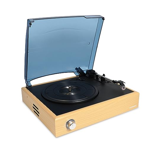 Metronic Platine Vinyle Bluetooth Vintage, Tourne Disque à 3 Vitesses 33, 45 et 78 Tours, Hout-Parleurs Intégrés, Finition Bois – 477360 - Les Beatles, Paul McCartney, John Lennon, RIngo Starr, George Harrison Metronic Platine Vinyle Bluetooth Vintage, Tourne Disque à 3 Vitesses 33, 45 et 78 Tours, Hout-Parleurs Intégrés, Finition Bois - 477360