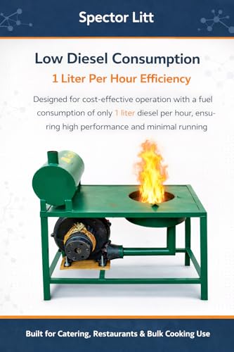 Comercial Diesel Bhatti For Cooking |Single Burner Diesel Bhatti with Platform for Hotel, Catering & Outdoor Use | - Image 5