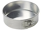 Focus Foodservice (900412) Commercial Bakeware 9" Spring Form Pan, Aluminum, Silver (900409)