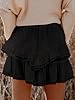 Aoudery Flowy Shorts for Women Casual Boho Ruffle ... #1