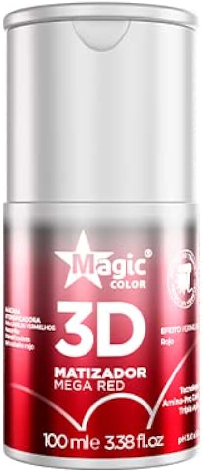 Magic Color Pro Matizador 3D Mega Red100Ml Magic Color