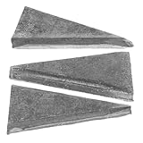 Toddmomy 3 Stück Axtkeil Eisen Axtstiel Ersatz Sicherer Griffkeil Rutschfester Hammerstielschutz Holzfällarbeiten Waldarbeiten