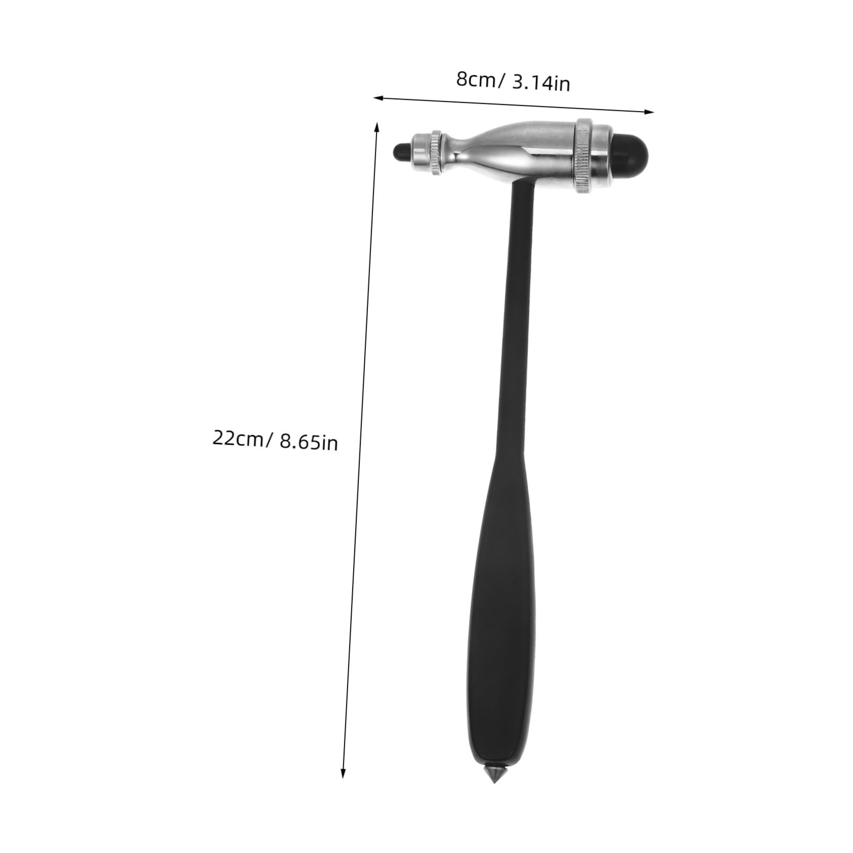 5stücke Medizinischer Reflexhammer Aus Edelstahl Ergonomisches Design Für Komfortable Anwendung Präzises Klopfen Zur Reflexmessung Robustes Material Für Lange Haltbarkeit Für