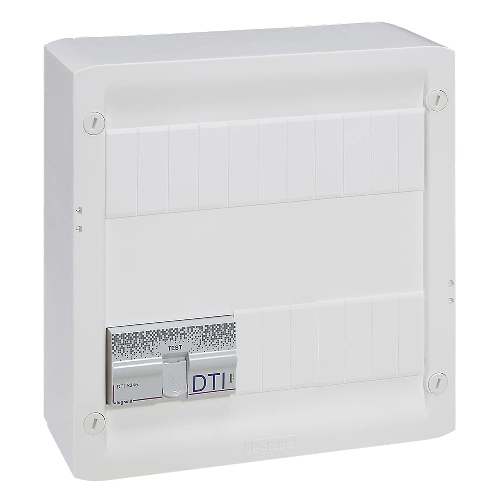 Legrand - Coffret de communication Basic pour rénovation pour accéder dans tout le logement à la TV TNT HD, satellite ou câble