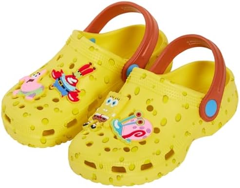 yellow spongebob crocs