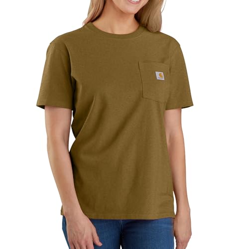 Image of Carhartt Women's Iconic WK87 Pocket T-Shirt Closeout