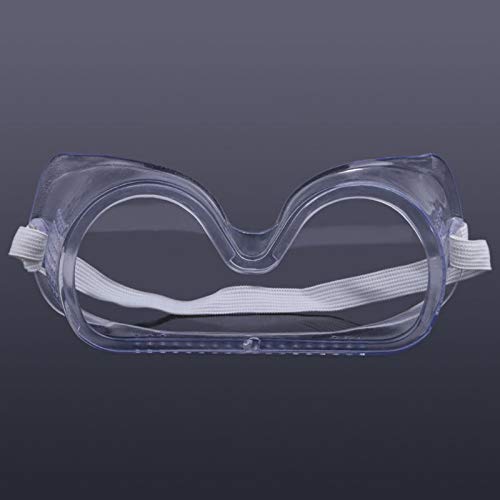 Occhiali Occhiali Protezione degli Occhi Occhiali di Sicurezza Anti-Fog Anti-Graffio Trasparente Chemical Splash Goggle Eyewear Lavorare All'aperto (5 Pacchetti)