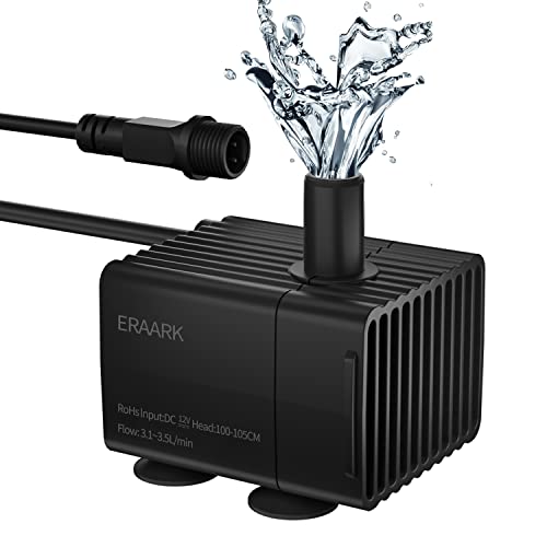 Eraark Aquarium Kit 5 Gallon Betta Fish Tank Self Cleaning, Smart Aquarium That Supports Bluetooth, Small Fish Tank With Filter Light Coral Water Pump, Fish Tank Starter Kits Fish Bowl #TOP5