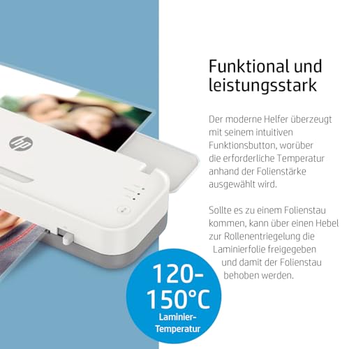Plastifieuse HP OneLam 400 A4 pour documents de bureau et maison