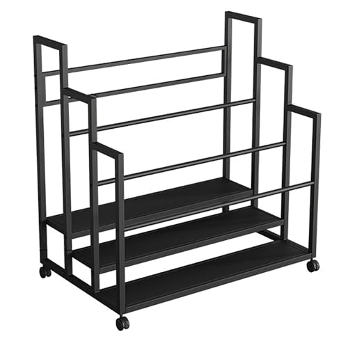 Support tapis de yoga et organiseur matériel fitness pour rangement salle de sport