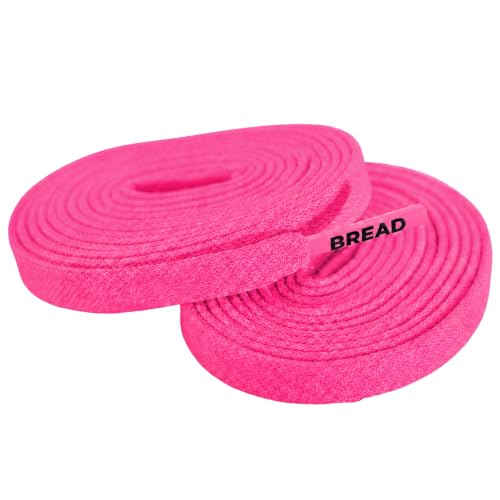 Image of Bread Elastic Shoelaces - Tie Once, Slip On Convenience - Premium Stretch Laces for Boots, Running Shoes, and Everyday Wear