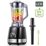 🍎6 Cuchillas de acero inoxidable: Adecuado para triturar, moler, mezclar, machacar.Adecuado para frutas, verduras, cubitos de hielo, frijoles, sopas.