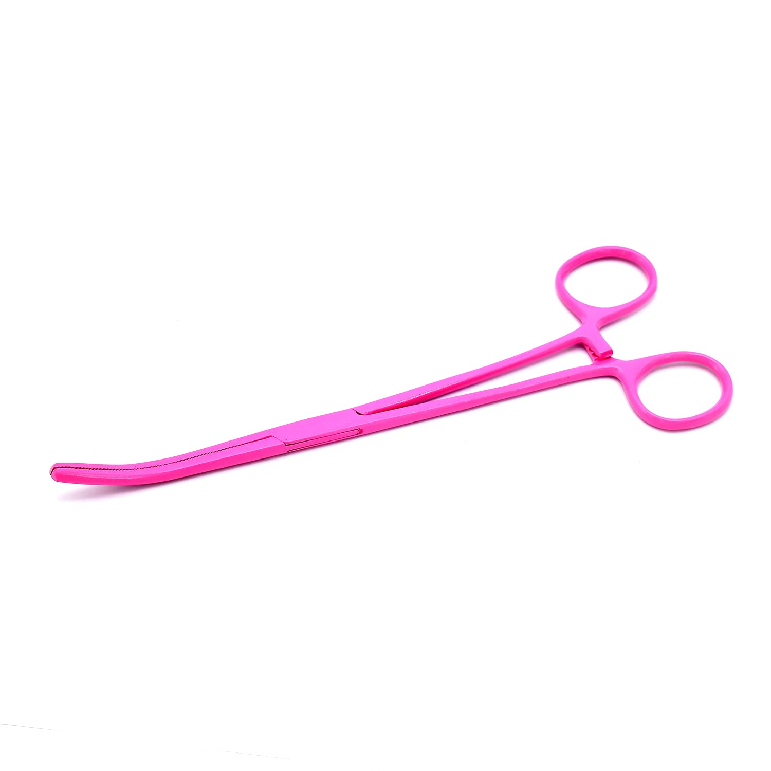 Hot Pink Hemostat Set - 6 Piece Medical Forceps -7