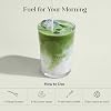 Kroma Beauty Matcha Latte Powder 17.75oz, 503g, 60 Servings Ceremonial Grade Japanese Matcha Green Tea with Collagen, Ginger, Turmeric & Adaptogenic Mushrooms for Daily Wellness & Rituals
