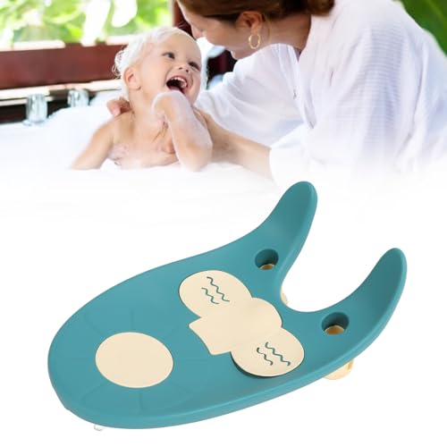 Image of Bath Newborn Support, Prevent Slip Smoothing Surfaces Baby Bathtub Support Detachable Suction Cup for Daily Use (Green)