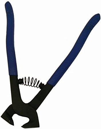 Kraft Tool HC210 Hi Craft Steel Carbide Tile Nippers with Rubber Coated Handles for Comfortable Grip, 8-Inch