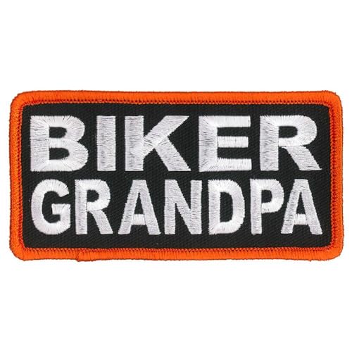 Hot Leathers PPL9833 Biker Grandpa 4"x 2" Patch - 4 Width x 2 Height Inches