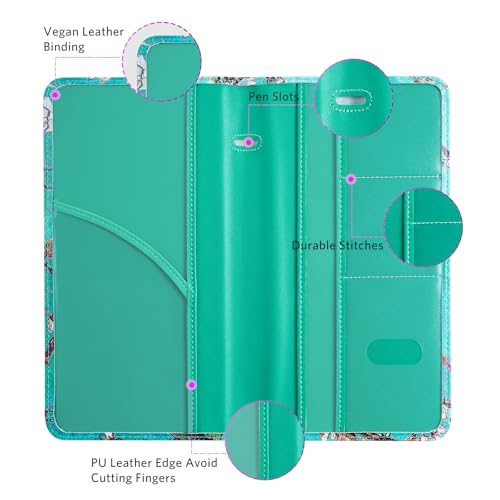 Image of CoBak Car Registration and Insurance Holder | Vehicle Glove Box Organizer, Auto Truck Compartment Document Case with Magnetic Closure for Insurance & Driver License