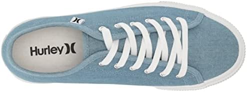 Hurley Women's Carrie Sneaker, Chambray, 10 | Image 4