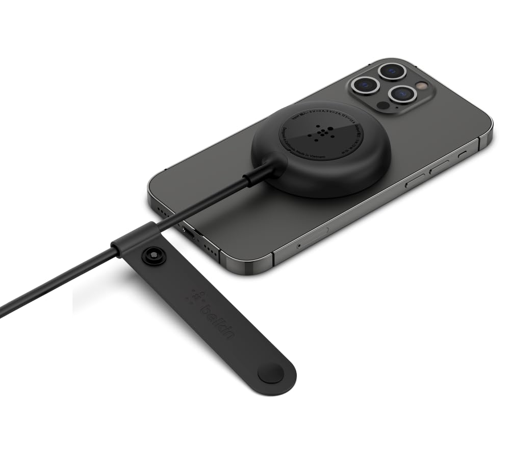 Belkin Magnetic MagSafe Compatible Fast Wireless Charging pad (for iPhone, AirPods Pro and AirPods with Wireless Charging Case) - Black (B08ZJVL8H5) Amazon Price History, Amazon Price Tracker