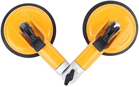 Glass Installation Tool, 90 Degrees to 270 Degrees Adjustable Glass Suction Cup Home Glass Installation Fixing Tool, for Home, 1 Glass Suction Cup and 1 Hex Wrench