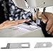 Lama per macchina da cucire 2 pezzi, set di coltelli superiore e inferiore per tagliacuci per uso domestico multifunzione adatto per cantanti MODELLI SERGER BABYLOCK-BL202 BL302 BL400