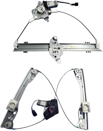 Miniatura 2 de KarParts360 Para Dodge Durango 2011-2022 Conjunto de motor y regulador de ventana Lado del pasajero  Delantero  Potencia  Plásticoacero  Reemplazo