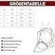 Gallopoff Fliegenmaske Pferd, Pferdemaske mit Ohren und Nasenschutz, Atmungsaktives Mesh