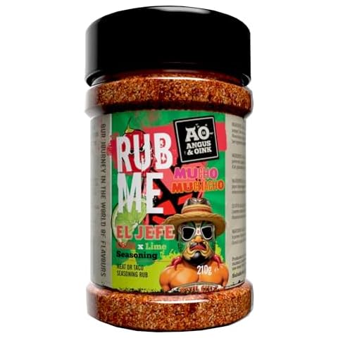 Angus & Oink El Jefe Chilli Lime Seasoning Cover