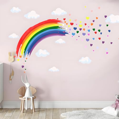 Vinilos Decorativos Arcoíris Amor para Pared 39.4x22.8 in miniatura 7