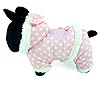 SELMAI Water-Resistant Polka Dots Fleece Lined Dog... #2