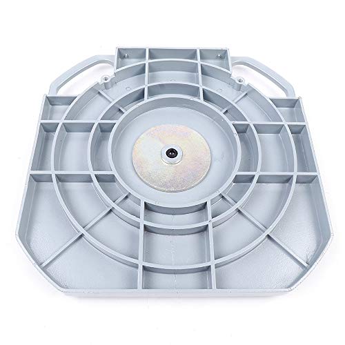 TITIDU Two-Piece 345mm Wheel Front End Alignment Turn Plates Set Truck Turntable Plates 5Ton for Garage or Auto Repair Shop