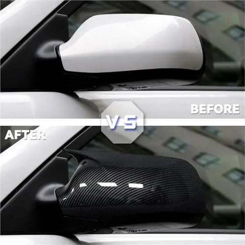 Coque rétroviseur pour Mazda 3 2 6 boîtier effet carbone 2003-2008