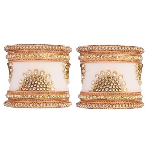 Pulseras indias de boda para deslumbrar como invitada de gala
