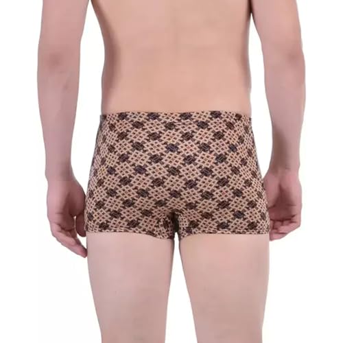 Image of sporto Macho Men's Trunk Underwear | Outer Elastic Soft and Durable Waistband | Soft Waistband | Breathable Comfortable Innerwear | Pack of 1 | Color May Vary