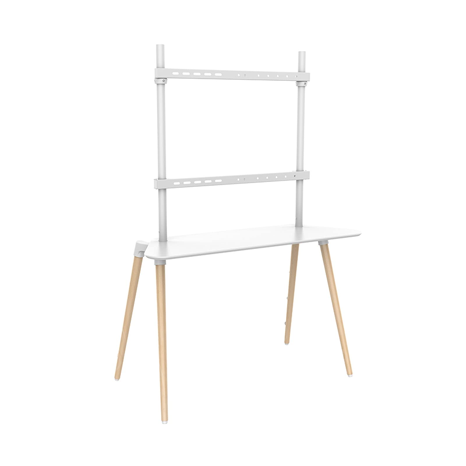 TV Stand Stand TAVELLO TV Piano da TAPPA di Piano da TAPPA di Pavimento con PORTALE REMOVABILE Piano Scaffale Angolo Stand Stand Stand Hanging Stand per TV a 60-75 Pollici Tele Tanne Fino a 88 libbre
