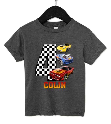 Custom Racing Cars Shirt, Racing Cars Birthday Shirt, Racing Cars Shirt, Personalized Racing Cars Shirt, Cars Shirt, Birthday Cars Shirt4