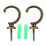 Crochets pour rideaux : parfaitement adaptés aux pièces de style traditionnel, classique et même moderne, supports de rideaux muraux