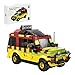 Price comparison product image Jurassic Car Building Kit, Dinosaur World Toys Classic Jurassic Movie Jeep Building Bricks Model, Top Toy Gift for Kids - 309PCS