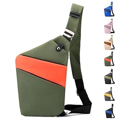 Army Green＆orange Right Shoulder