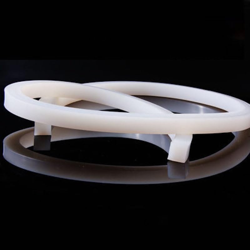 Bande D'étanchéité En Caoutchouc De Silicone - 5mm X 15mm - Longueur 1m - Résiste De -60°C à +240°C - Pour Joints, Bricolage