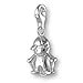 Produktbild Melina Damen-Charm Anhänger Kind mit Hüpfseil 925 Sterling Silber 1800535
