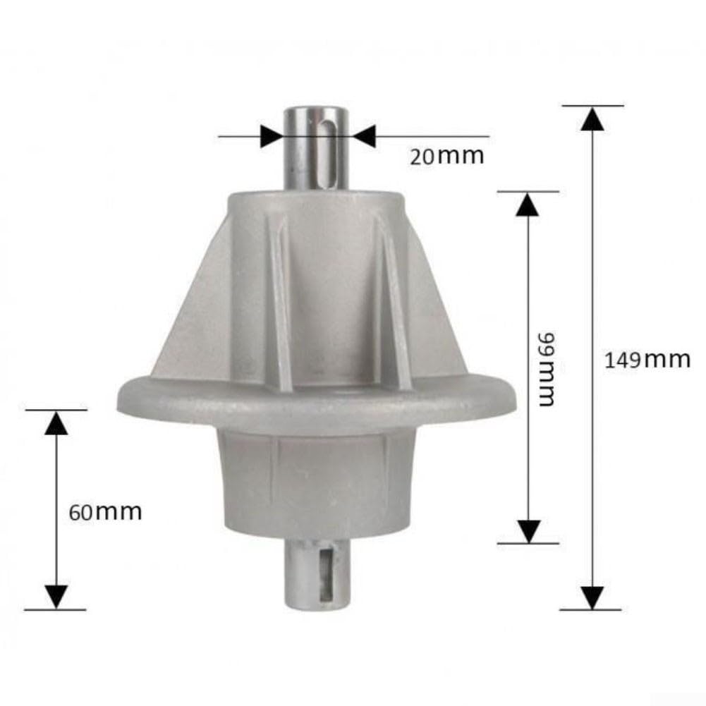 Conjunto de eje de mandril izquierda derecha para Mountfield T30M T38H T38M Piezas de cubierta 382207205 382207204