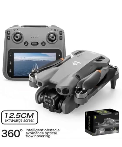 Image of Drone with 4k Camera Foldable 1080P HD Drone with FPV Live Video, Smart Gestures Selfie, Altitude Hold, One Key Take Off /Landing, 3D Flips for Kids and Adults. B2