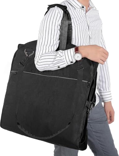 Bolsa de ropa negra ajustable de 66 pulgadas para colgar prendas largas cómodamente 5