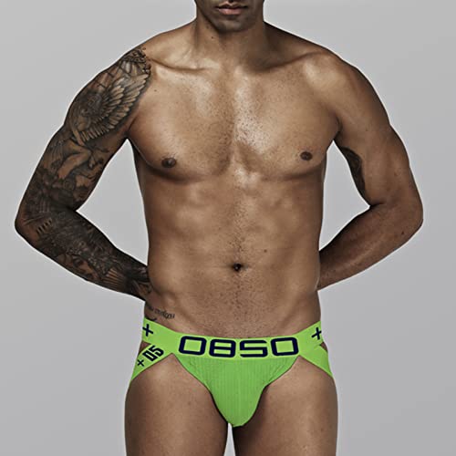 Men's Panties Jockstrap Men Underwear Gay Thong Man Briefs Underpants Slip Cotton Pouch4
